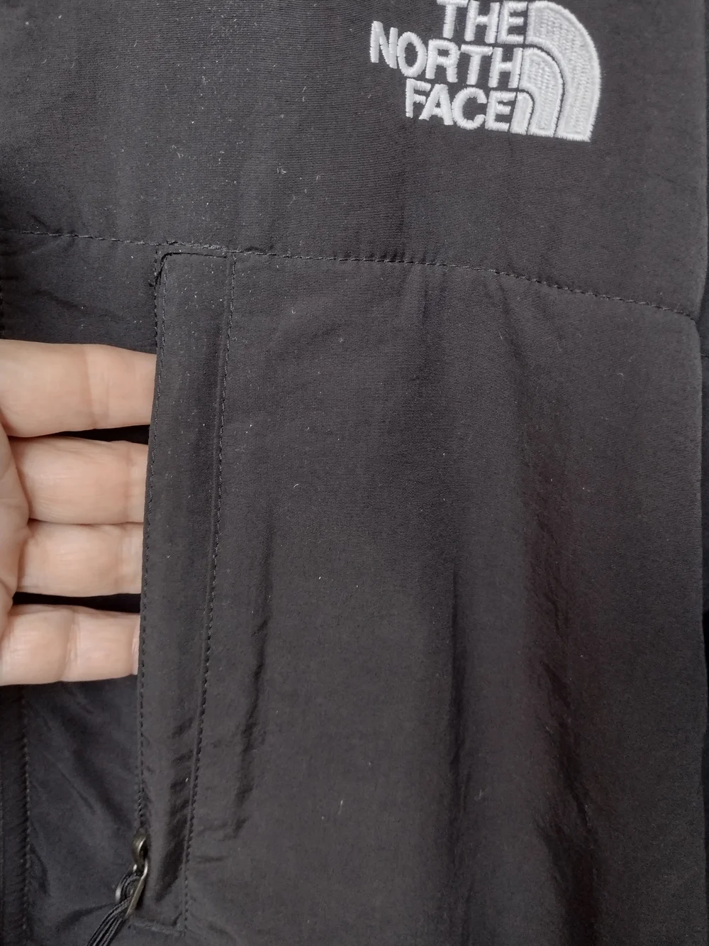 The North Face Denali Polartec Fleece Jacket Men's L Black Full Zip Outdoors